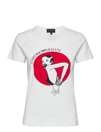 A000197Ad 010004 T-shirts & Tops Short-sleeved Vit Emporio Armani