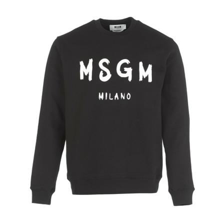 Msgm Sweater Sort, Herre