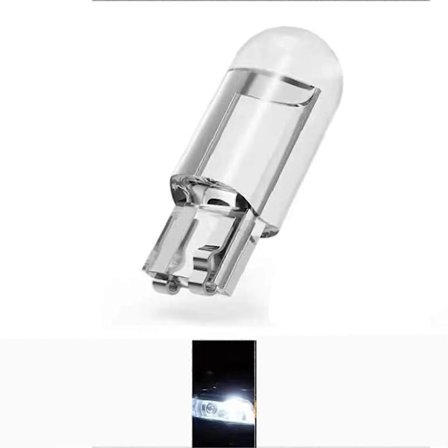 LED Side Clearance Marker Lys Skiltlys Vanntett PVC for Tilhenger Lastebil RV Bil Buss Varebil Hvit DC12V