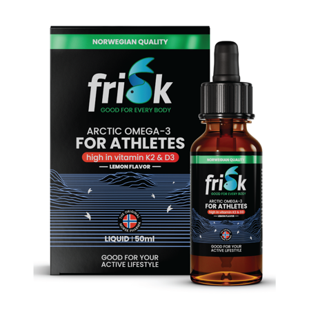 Frisk Arctic Omega-3 for Atleter, 50 ml