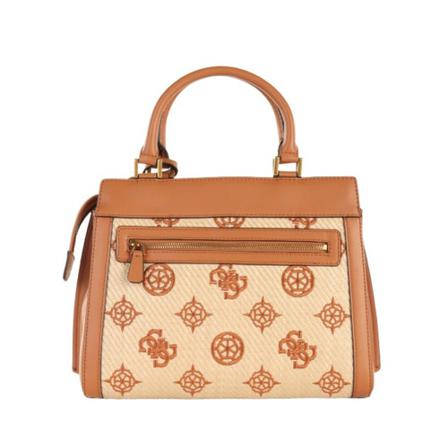Guess, Handbags Bruin, Dames, Maat:ONE Size,leer