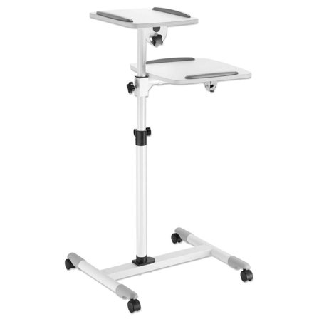 Manhattan MH Cart for Projectors and Laptops Two Trays for Devices up