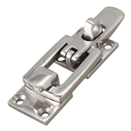 316 Rustfritt Stål Marine Båt Dør Lås Lås Fangst Anti-Skrangle Festeklemme 70mm Marine Hardwa (FMY) Silver