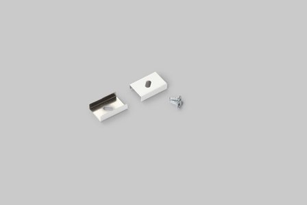 Bellalite C7950001 Clips til aluminiumprofil Begton12, Begtin12 Hvide, Installationsmateriale