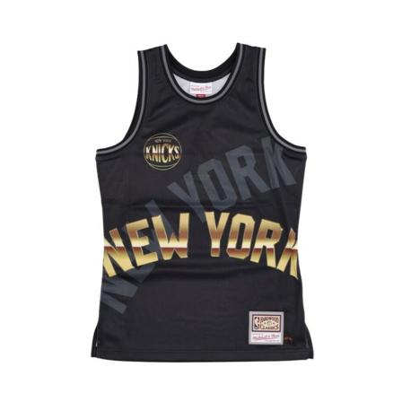 Mitchell & Ness tanktop , Zwart , Heren , Maat: XL Sportshirts