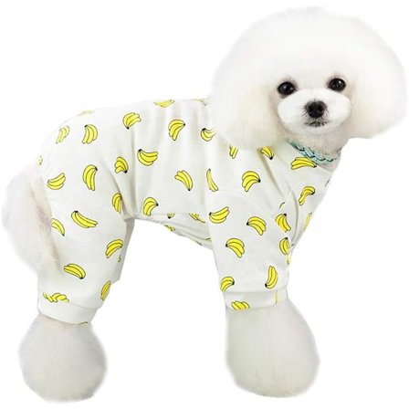 Tøj til kæledyr, heldragt til hunde med fire ben, bomulds-pyjamas til kæledyr