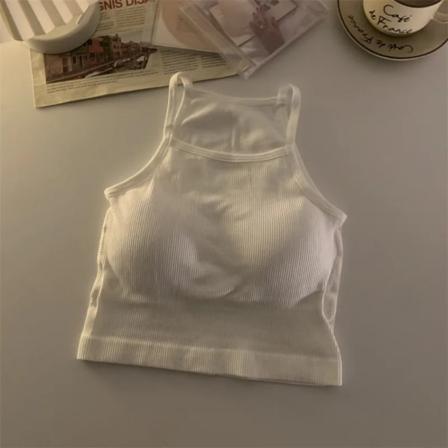 Korean version naisten tankkipuserit Casual muoti Crop Top 01 01 01