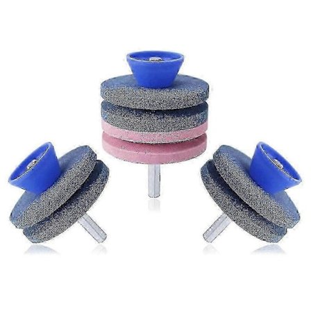 3-pack gräsklipparbladsvässare för enkel användning