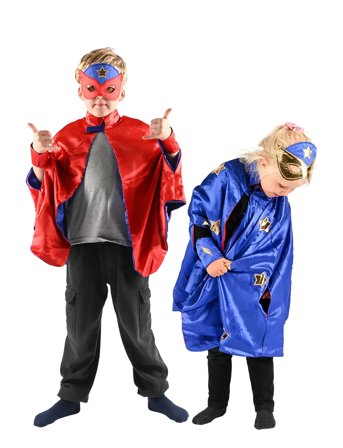 Den goda fen | Cape W Accessories Blue/Red | 98/128