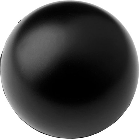 Bullet Round Stress Reliever 6,3 cm Solid Black