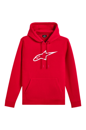 Sweat à Capuche Alpinestars Ageless V3 Rouge/Blanc S