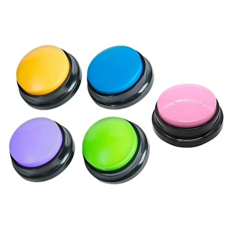 Stemmeoptager Talende Legetøj til Hund, Klar Optagelse Multifunktionel Hundeklokke, til Kæledyrs Interaktion Hundetræning