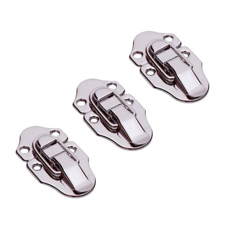 3 kpl Metalliset Matkalaukun Turvallisuus Oven Lukko Lukko Laatikko Pakkaus Solki Kaappi Lukot Metalli Solki 6.95 * 3.7cm 6.95*3.7cm