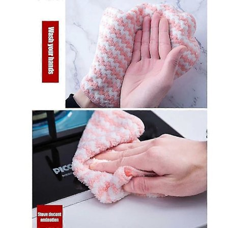 Kjøkkenhåndkle og oppvaskklutsett - 9-delt kjøkkenhåndklesett i bomull for hverdagsmatlaging og baking YGWL