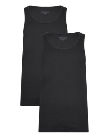 2-Pack Tank Ribbed Black Bread & Boxers