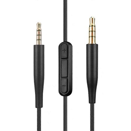 Hovedtelefon Audio Kabel med Mikrofon 3.5mm til 2.5mm Audio Kabel til QCSE, QC45, QC35 II, QC35, QC25, ANC700, NC700 Kabel
