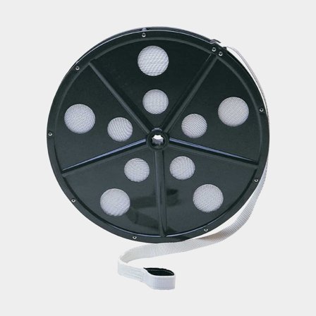 Ankerbåndsrulle Ankarolina, inkl. bånd (56 meter x 35 mm), monteringssæt & håndtag