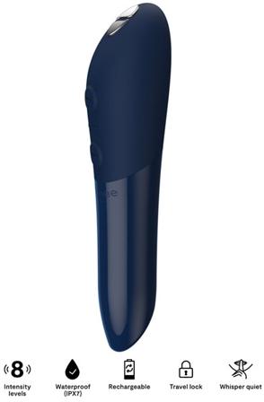 We-Vibe Tango X Midnight Blue Vibrator - Blushme.se