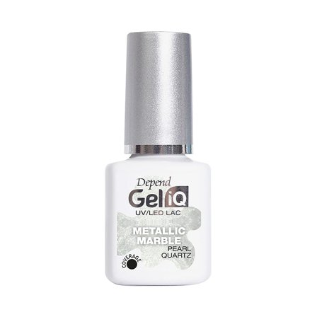 Depend GeliQ Metallic Marble Pearl Quartz, Makeup, Gelénegle, Gel Neglelak