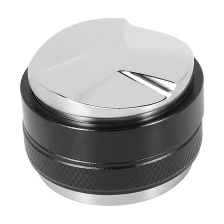 51mm Espresso Tamper og Dispenser, Dobbelt Hoved Kaffe Nivellering, Dybdejusterbar - Professionel Espresso