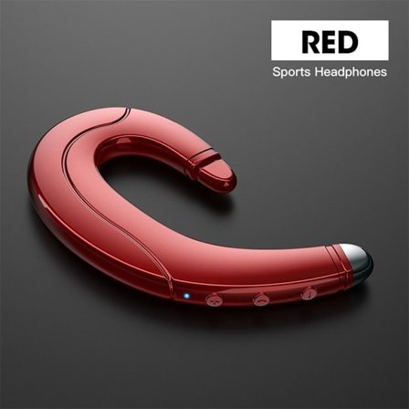 Bluetooth Headset Trådløs Øreprop RØD