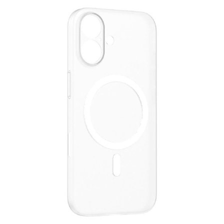 MOMAX Mobilskal till iPhone 17 MagSafe Ultra Slim - Transparent Vit