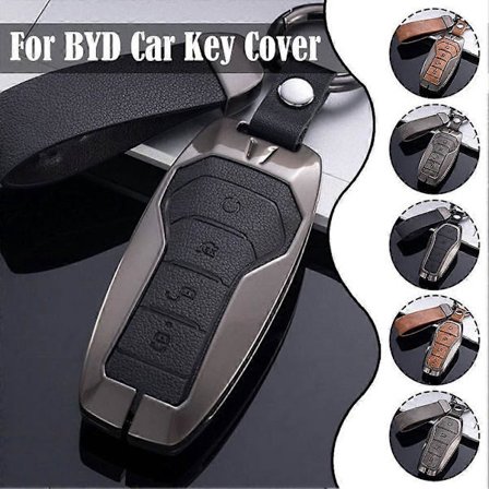 Nahkainen avainpussin avaimenperä BYD:lle, muodikas laukkulukko