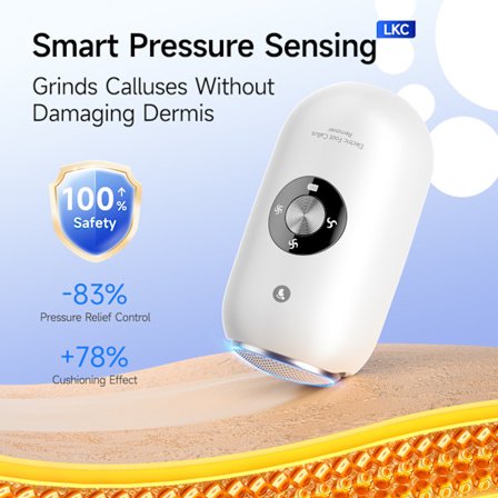 Elektrisk fodfil til mænd og kvinder med rustfrit stålhoved, genopladelig, bærbar, egnet til sprukne, tørre hæle, hård hud og død hud