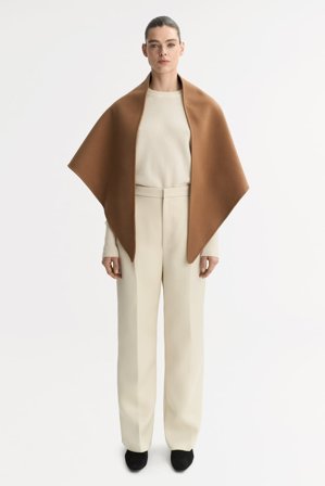 Soft Goat - Triangle scarf - Schal aus Kaschmir - One Size - Camel