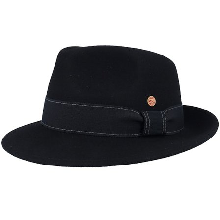 Mayser - Manuel Wolga Black Trilby Trilby Black Hat - @ Hatstore