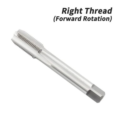 Bike Crank Pedal Gjenge Tap Spiral Gjenge Tap SØLV HØYRE