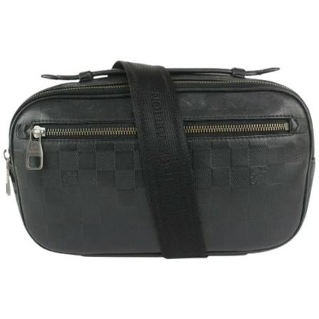 Louis Vuitton Vintage, Pre-owned Canvas louis-vuitton-bags Zwart, Dames, Maat:ONE Size