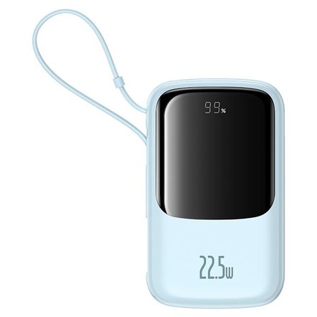 Baseus Qpow Pro+ 22.5W 10000mAh USB-C Power Bank - Blå