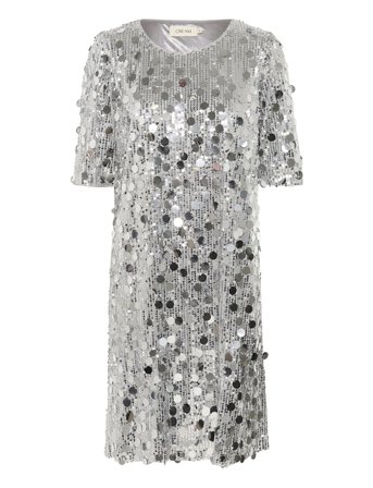 Cream | Crshine Short Dress | S