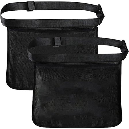 2 kpl Tennispallon Pidike, Tennispallon Pidiketaskut, Teippipidike, Säädettävä Tennispalloverkkotasku, Vyötärötaskut