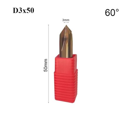 Endfræser Fræser Fræser D3X50-60 D3X50-60