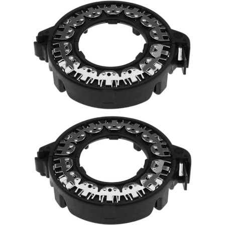 2 kpl Musta HID-polttimon pidikeadapteri D1S D2S D3S D4S -ajovalopolttimoille - Korvaava asennuskiinnike