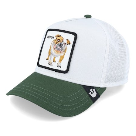 Goorin Bros. - Wit trucker Cap - Premium Bulldog Platinum Trucker @ Hatstore