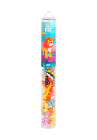 PLUS Lejon 100 bitar Byggsatser Unisex Orange ONESIZE