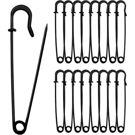 Sikkerhedsnåle 10cm Store Sikkerhedsnåle, Store Sikkerhedsnåle til Tøj