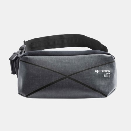 Oppusteligt flydehjælpemiddel i taljetaske Spinlock ALTO Belt Pack 75N, Black, manuel + kulsyrepatron 16 gram, One-Size (40+ kg)