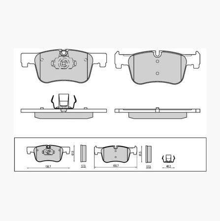 Biltema - Bremseklosser