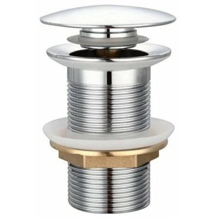 Käsienpesualtaan sihti vakio-G 1¼ ilman ylivuotoa Universaali sihti Automaattinen sihti Messinki kromattu Altaisiin ilman ylivuotoa