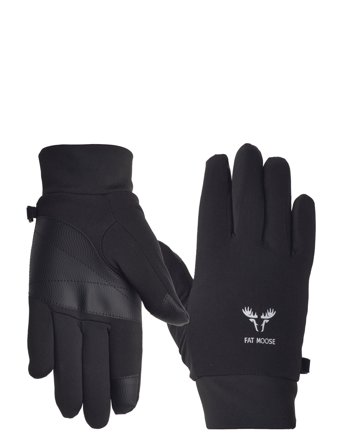 Daron Tech Winter Gloves Black Fat Moose