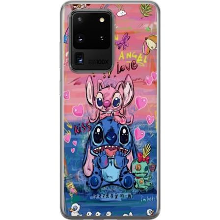 Samsung Galaxy S20 Ultra Gennemsigtig cover Stitch kunst