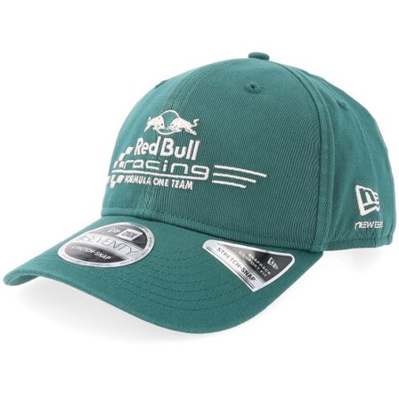 New Era - Motor Grön adjustable Keps - Red Bull F1 26 Washed 9SEVENTY Dark Green Dad Cap @ Hatstore