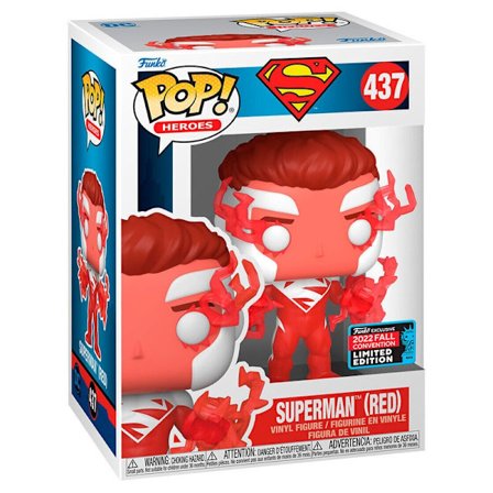POP-hahmo DC Comics Teräsmies - Teräsmies Red Exclusive - POP-hahmo DC Comics Teräsmies - Teräsmies Red Exclusive