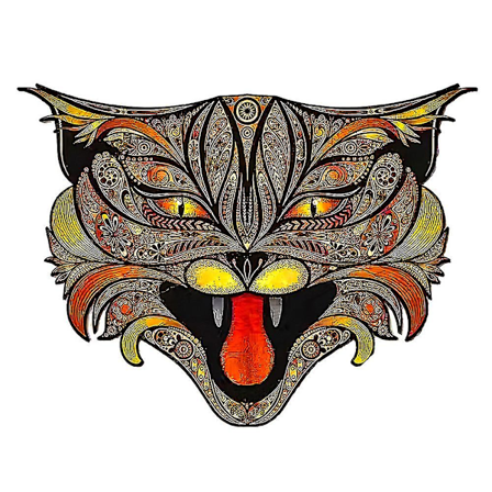 Trepuslespill Voksne Barn Dyreformet Puslespill Familie Leker Gave