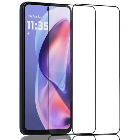 2-Pack Motorola G05 Näytönsuoja - Karkaistu Lasi 9H - Super laatu 3D