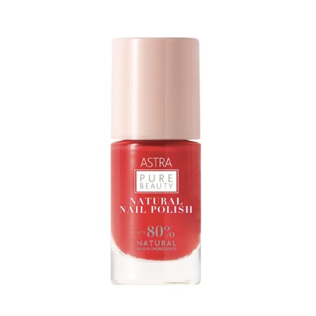 ASTRA MAKEUP PURE BEAUTY NATURAL NAIL POLISH 0012 - CORALIZE 8ml - Smalto